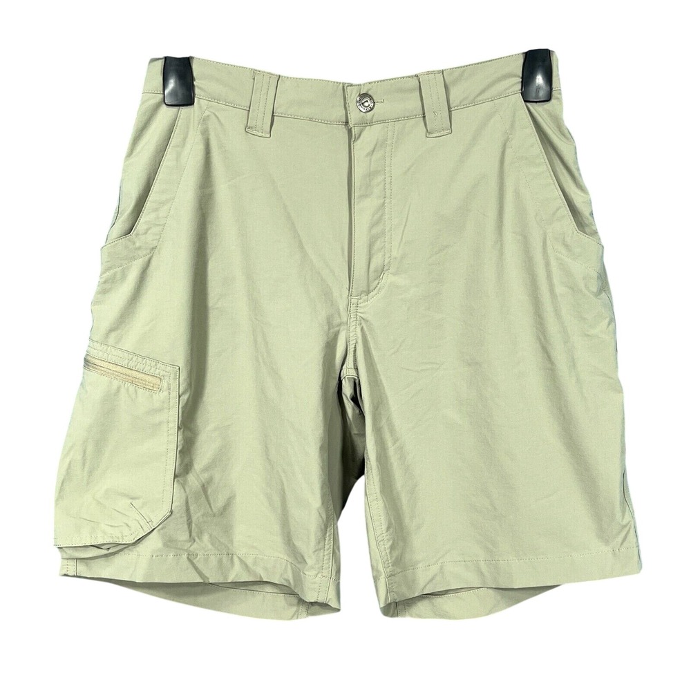MOUNTAIN KHAKIS Waterrock JACKSON HOLE Khaki/Beige STRETCH NYLON Men's SHORTS 30